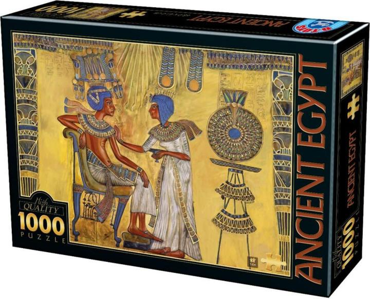 Actual product image D-Toys Puzzle Nebamun Hunting in the swamps 1000 pieces (1000 pieces)