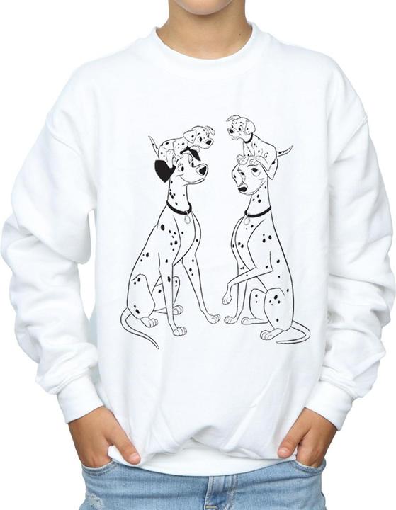 Actual product image Disney Boys 101 Dalmatians Family Sweatshirt (116)