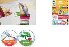 Actual product image Bic ECOlutions children evolution triangle (Multinational, 12 x)