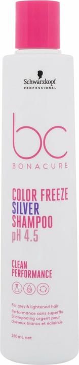 Schwarzkopf Professional BC Bonacure pH 4.5 Color Freeze Silver (250 ml, Flüssiges Shampoo)