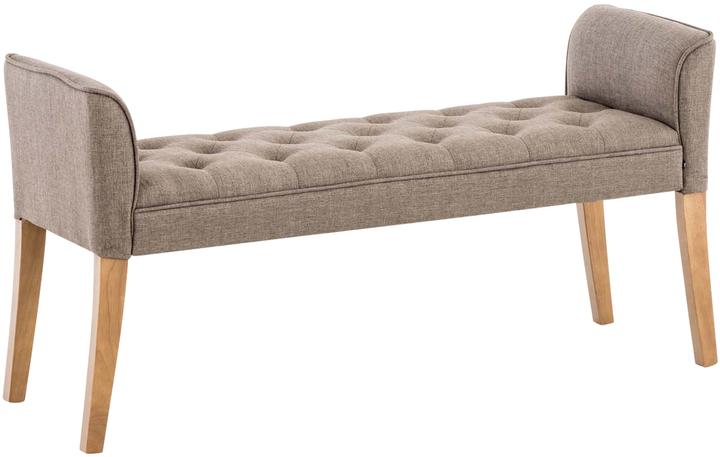 Image du produit CLP Chaise longue Cleopatra, antique-clair, taupe (128 cm)