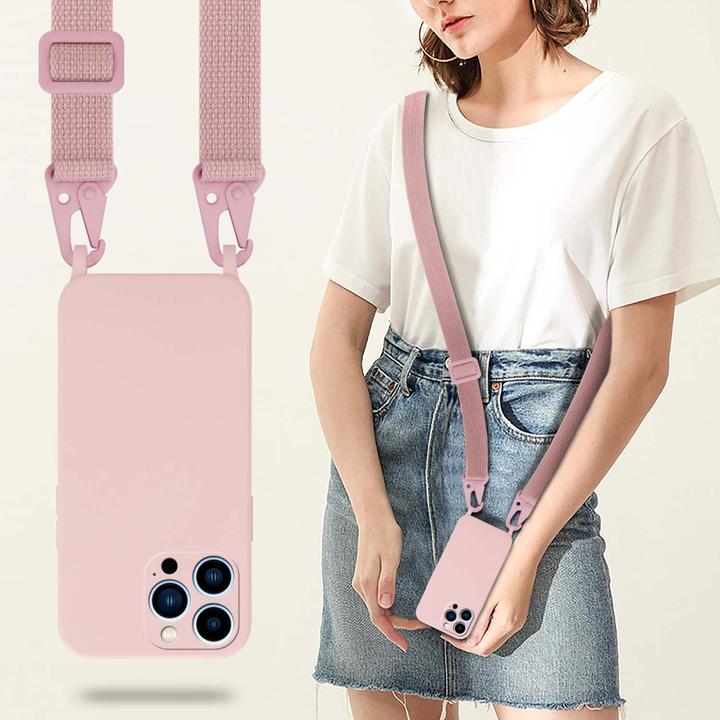 Produktbild Cadorabo TPU Cover Handy Kette Liquid (Apple iPhone 13 Pro Max)