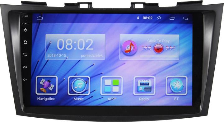Actual product image No Name RADIO GPS NAVIGATION SUZUKI SWIFT 2010-2017 ANDROID (9")