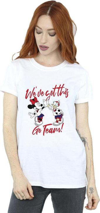 Immagine prodotto Disney Minnie Daisy We've Got This Maglietta Ampia Donna (L)