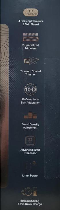Actual product image Braun Series 9 9325s + Latest Generation Electric Shaver