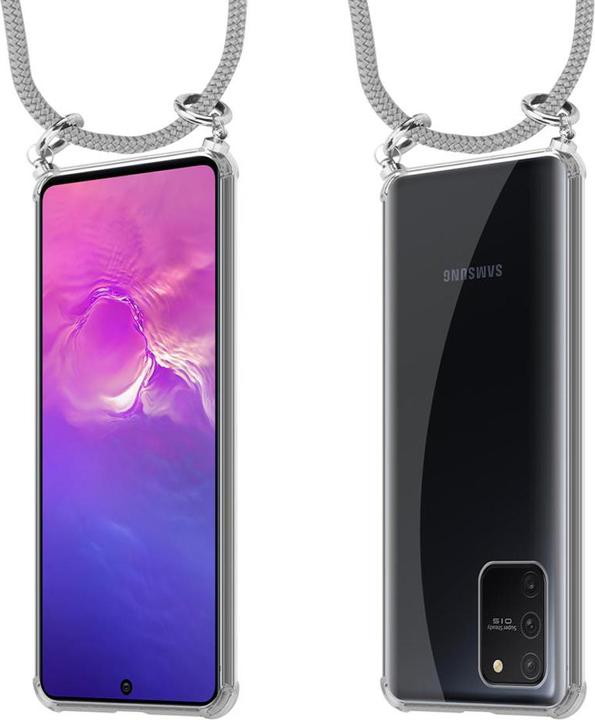 Produktbild Cadorabo TPU Handy Kette SILBER Cover
