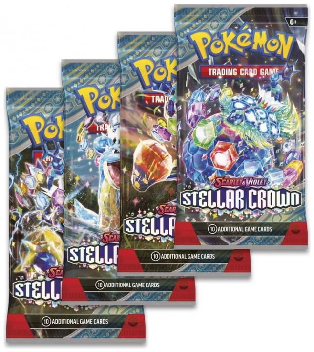 Actual product image Pokémon Stellar Crown (English, Booster display)