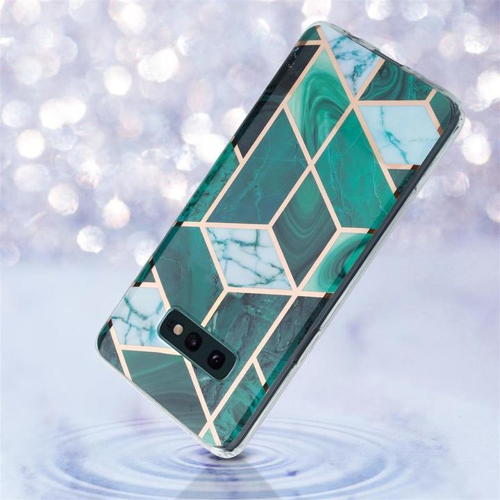 Produktbild Cadorabo IMD TPU Bunter Marmor Cover (Samsung Galaxy S10)