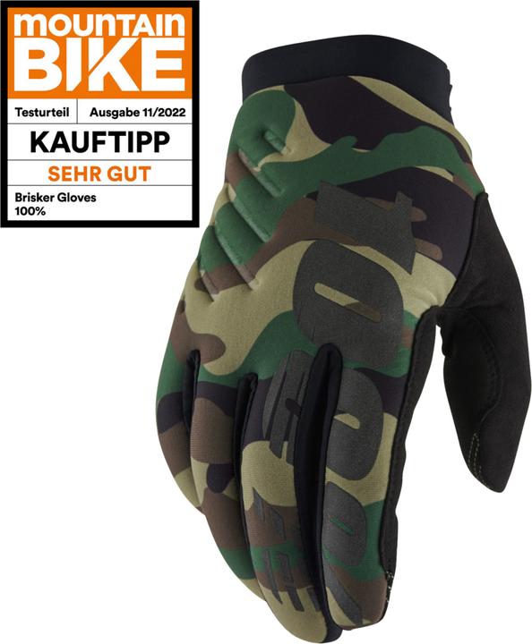 Produktbild 100% Gloves Brisker (M)
