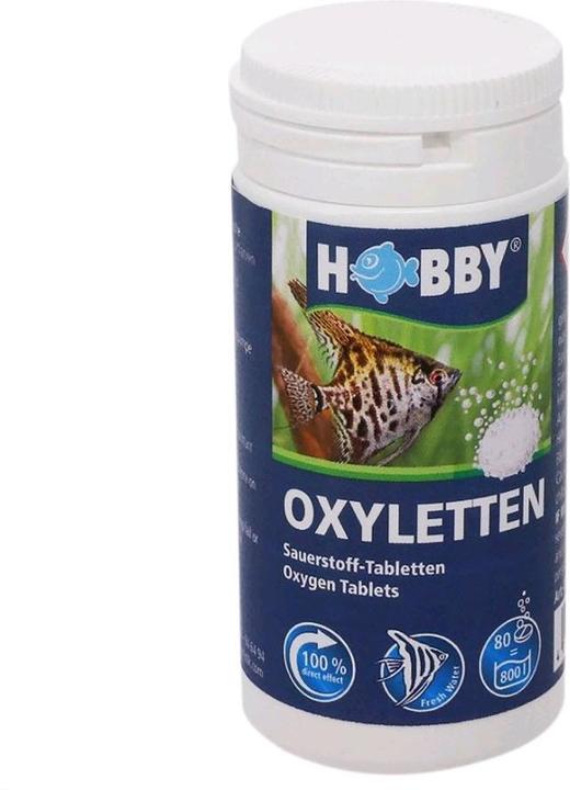 Immagine prodotto Hobby Oxyletten ossigeno tbl. 80pcs. (Pulizia dell'acquario)