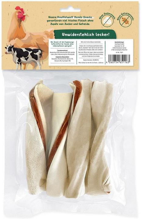 Image du produit Knuffelwuff Kausnack Pro Zahn Kaurolle 4 Stück ca. 240 (4 pcs, 240 g)