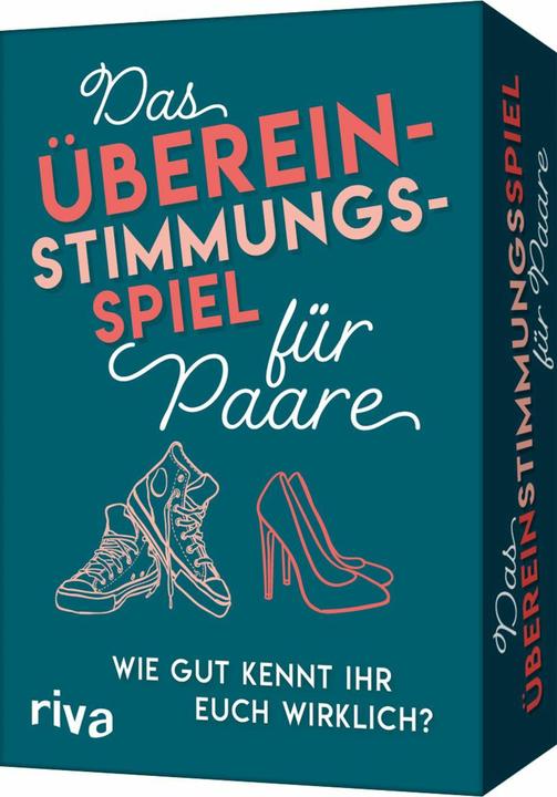 Image du produit Das Übereinstimmungsspiel für Paare (Allemand, Maison d'édition Riva, 2021)