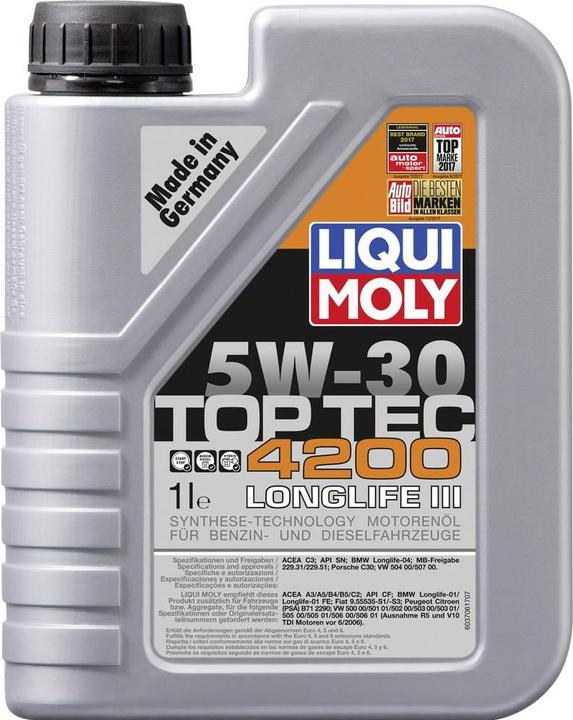 Liqui Moly Top Tec 4200 5W-30 3706 (1 l, SAE 5W-30)