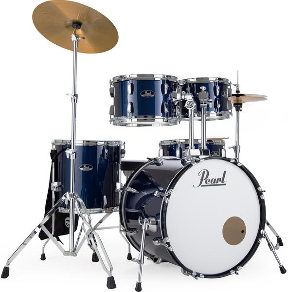 Pearl Roadshow 20 Zoll Royal Blue Metallic Drumset