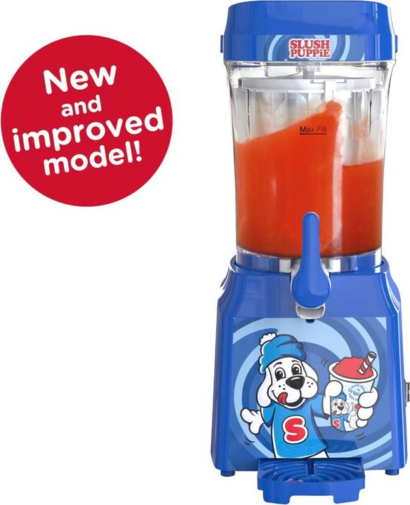 Actual product image Fizz Ice cream maker SlushPuppie slush ice 1 litre blue with tap