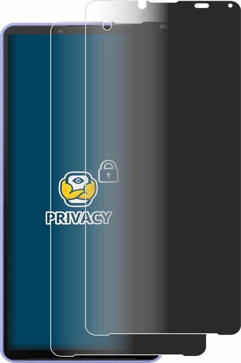 Produktbild BROTECT Sichtschutzfolie Anti-Spy Privacy Folie Blaulicht-Schutz (2 Stück, Sony Xperia 10 IV)
