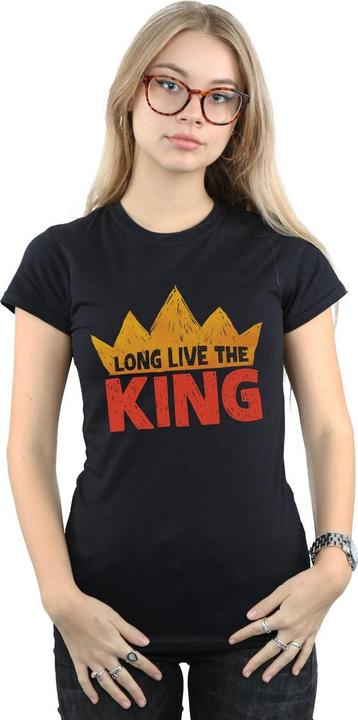 Actual product image Disney Womens/Ladies The Lion King Movie Long Live The King Cotton T-Shirt (XL)