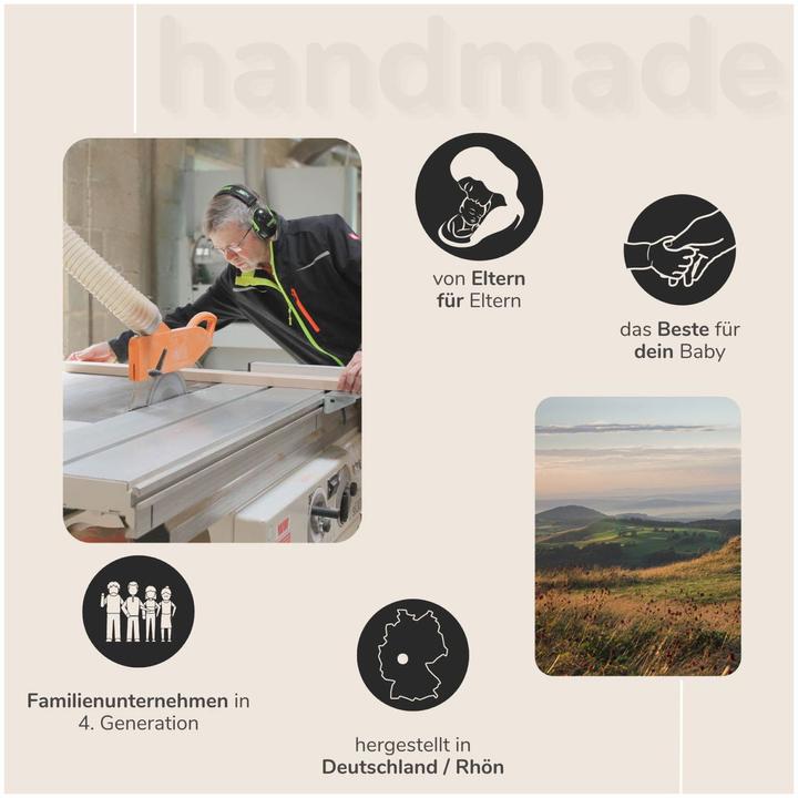 Produktbild Sämann Premium Laufgitter (100 cm, Buche)