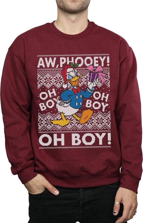 Produktbild Disney Donald Duck Christmas Fair Isle Sweatshirt (XL)
