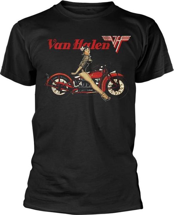 Van Halen Pinup Motorcycle TShirt