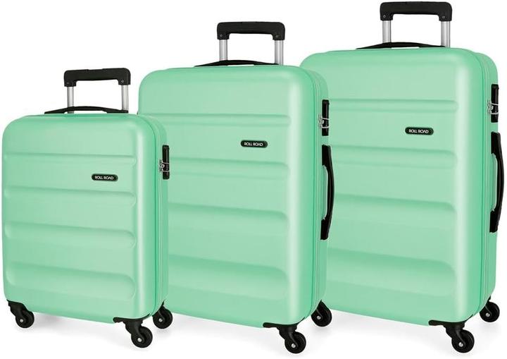 Produktbild Roll Road 3er-Kofferset (91 l, Handgepäck (bis 50l), M (50 - 90l), L (90 - 115l))