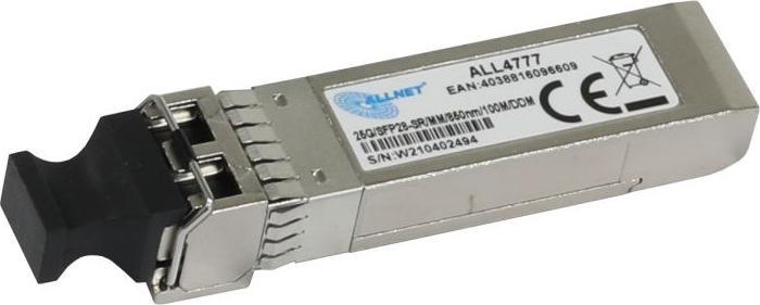 Produktbild Allnet switch modul all4777 sfp28-25gb-sr 25gbit multimode bis 100m uncodiert. (24 Ports)