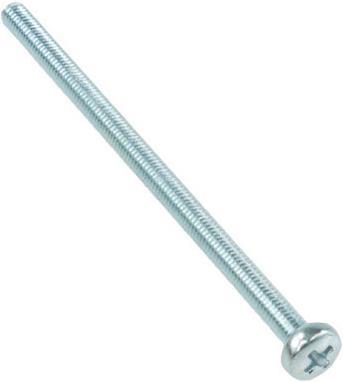 Aquatuning Schraube DIN 7985 M3 x 55 Kreuz Flach verzinkt