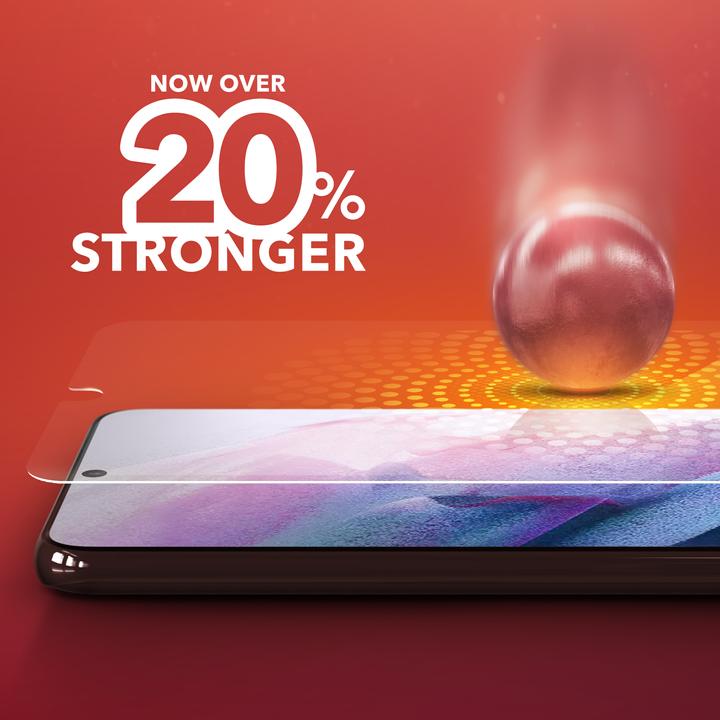 Actual product image Zagg Glass Fusion+ D3O (1 Piece, Samsung Galaxy S21+)