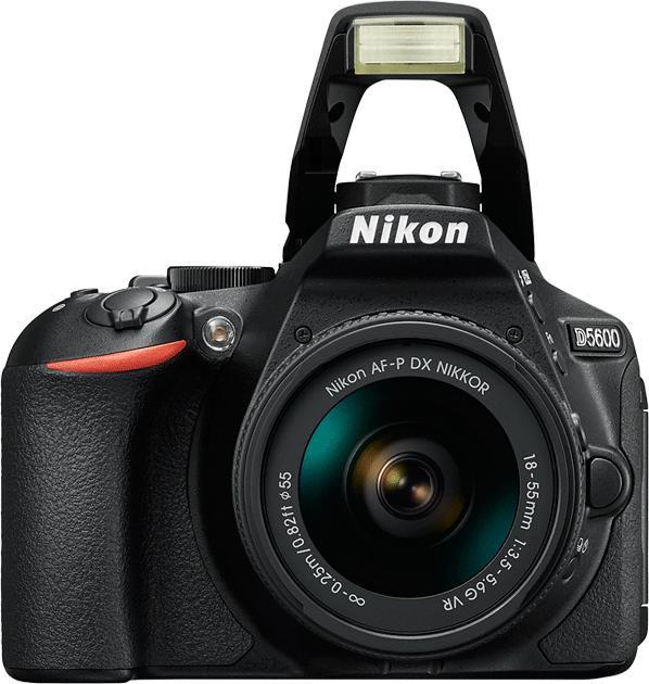 Actual product image Nikon D5600 Kit incl. 16GB memory card and bag (24.20 Mpx, APS-C / DX)