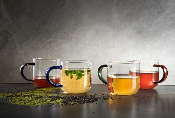 Productafbeelding ASA Selection ASA coppa glazen beker met groen handvat 0,4l (0.40 l, 1 x)