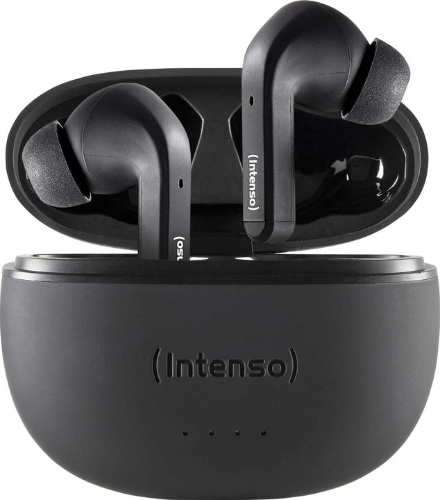 Actual product image Intenso Black Buds T300A (ANC, 2 h, Cable)