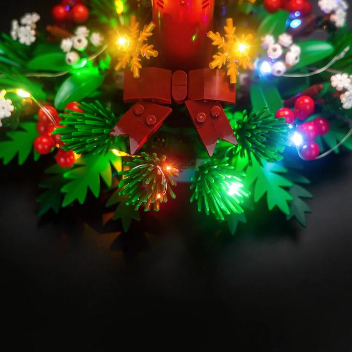 Produktbild BrickBling LED Licht Set für Lego Weihnachtsgesteck