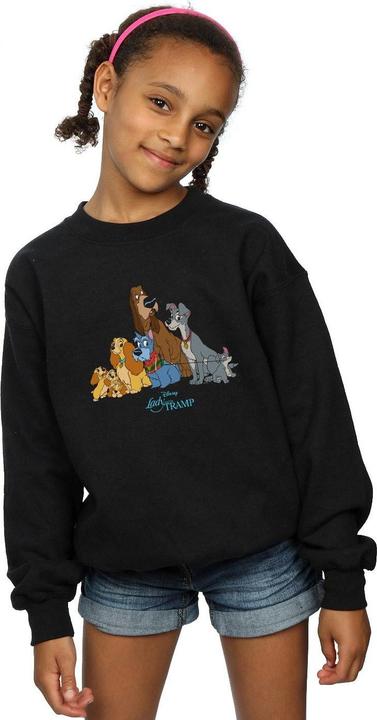 Immagine prodotto Disney Lady And The Tramp Classic Group Felpa Ragazze (140, 146)