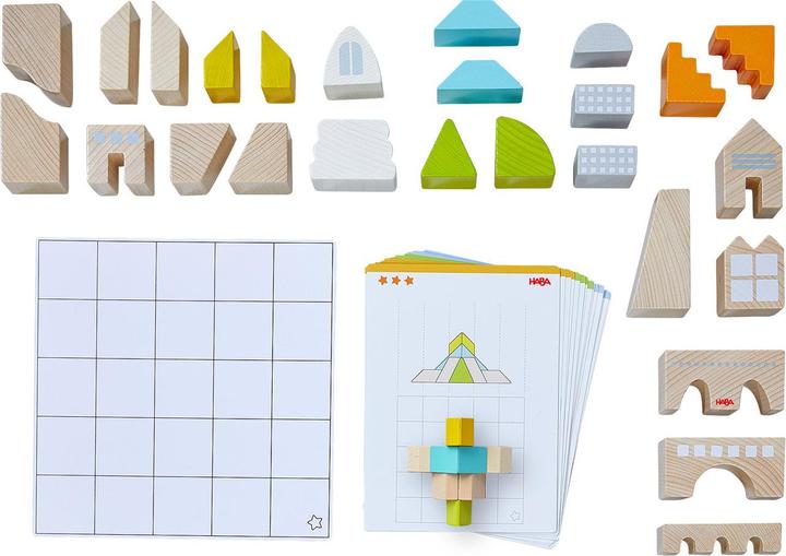 Actual product image Haba Logic builder