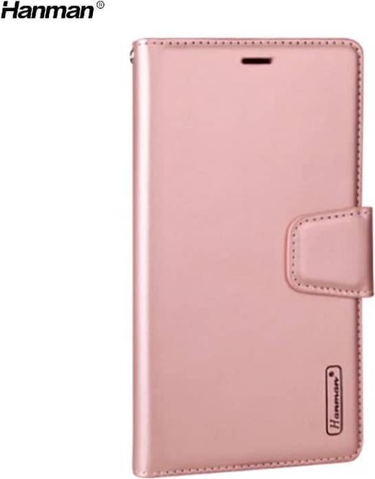 Produktbild Hanman Huawei Mate 20 Lite - Mill Flip Case mit 3 Kartenfächern, roségold (Huawei Mate 20 Lite)