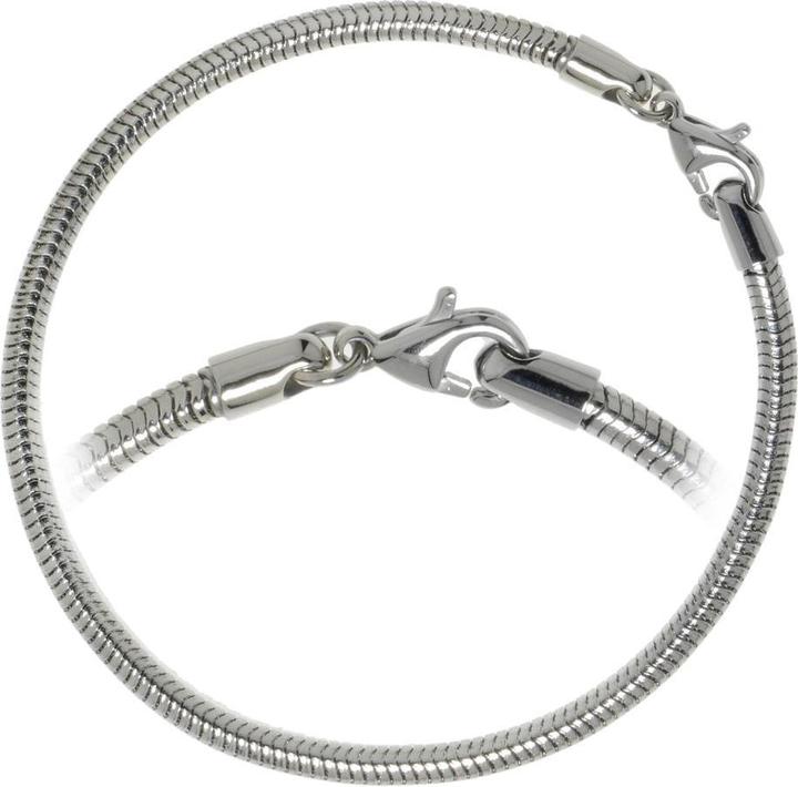 Actual product image Bijouteria Bead bracelet (23 cm, Stainless steel)