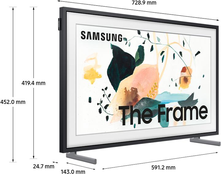 Immagine prodotto Samsung The Frame QE32LS03T (32", QLED, Full HD, 2021)