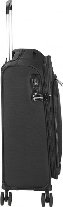 Produktbild D&N Travel Line 9504 4 Rollen Trolley L 76 cm mit Dehnfalte (102 l, L (90 - 115l))