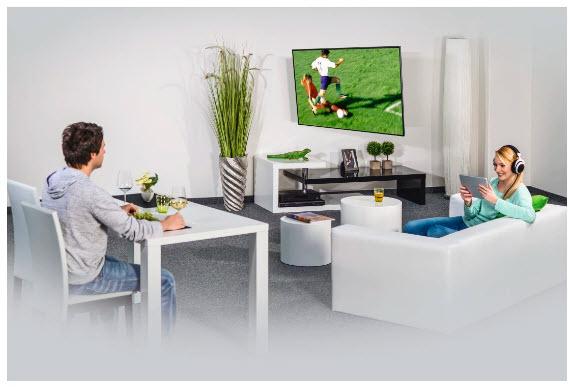 Produktbild Hama TV-Wandhalterung (Wand, 48", 25 kg)