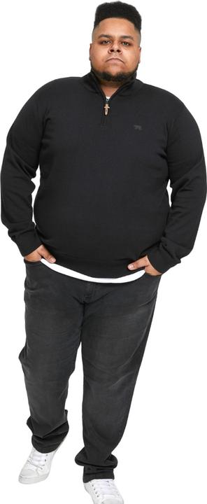 Produktbild DUKE D555 Giuseppe 1 Sweatshirt mit kurzem Reissverschluss (5XL)