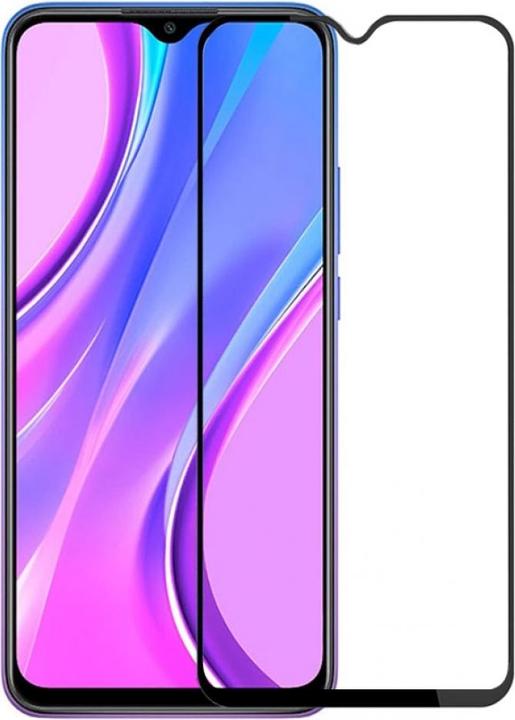 Produktbild Screenguard Xiaomi Redmi 9 Full Screen Panzerglas Schutzfolie 2.5D 9H (1 Stück, Xiaomi Redmi 9)