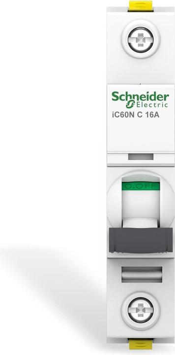 Image du produit Schneider Electric Acti9 iC60N MCB 1 pôle 16A Curve C