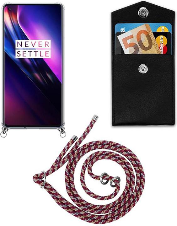 Produktbild Cadorabo TPU Handy Kette SILBER Cover
