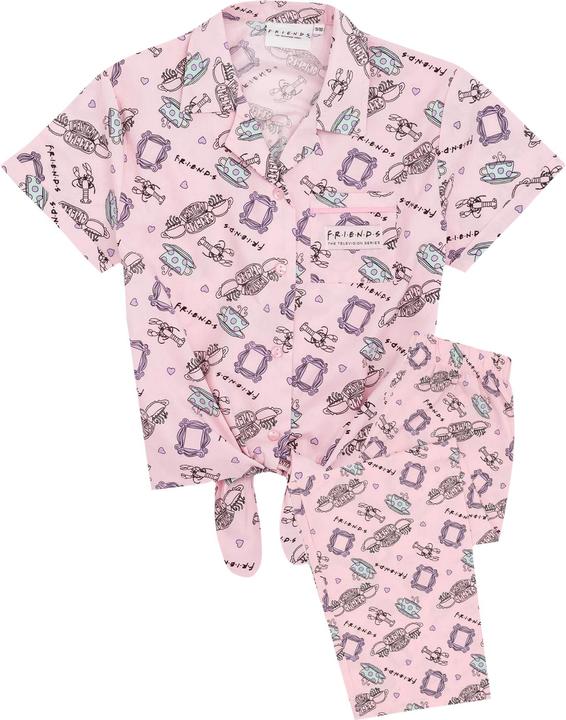 Actual product image Friends Girls Short-Sleeved Pyjama Set (128)