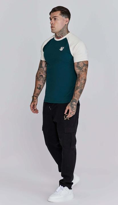 Actual product image Siksilk T-Shirt Raglan T-Shirt (S)