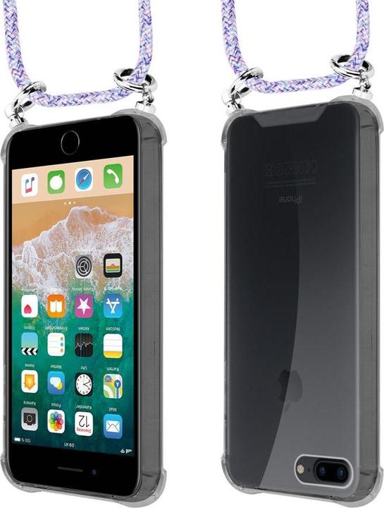 Produktbild Cadorabo TPU Handy Kette SILBER Cover