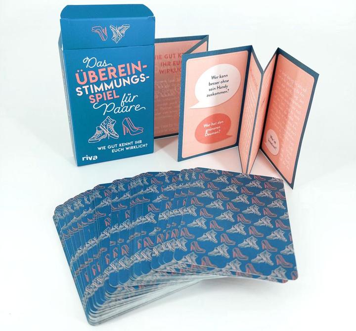 Image du produit Das Übereinstimmungsspiel für Paare (Allemand, Maison d'édition Riva, 2021)