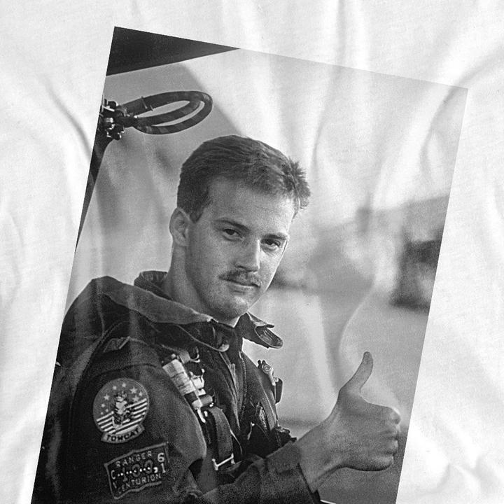 Actual product image Top Gun Unisex Adult My Wingman T-Shirt (M)