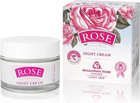 Produktbild Bulgarian Rose Rosaris Nachtcreme Rose Original (50 ml, Nachtcreme)