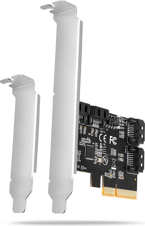 Immagine prodotto Axagon PCES-SA4X4 Controller PCIe 4x porte SATA 6G interne + LP